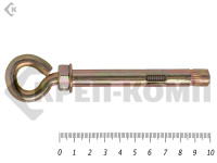 Анкер с кольцом м10 12х100 (5шт)