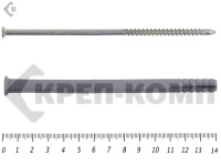 Дюбель-гвоздь борт потайной 8х140 Tech-KREP SM-L (50 шт)