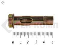 Анкер болт болтом  м8 10х50 (6шт)