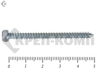 Шуруп с шестигранной головкой DIN7976 5,5х50 (2500шт)