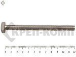 Болты с полной резьбой, нержавеющие DIN933 А2 8х120 (5шт) – фото