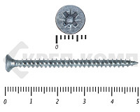 Саморез белый цинк POZY  3х50 (80шт)