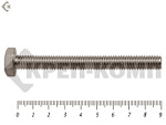 Болты с полной резьбой, нержавеющие DIN933 А2 5х 90 МОСКРЕП (20шт) – фото