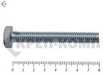 Болт полная резьба, цинк DIN933 8х 80 пр.5,8 (25кг/845) – фото